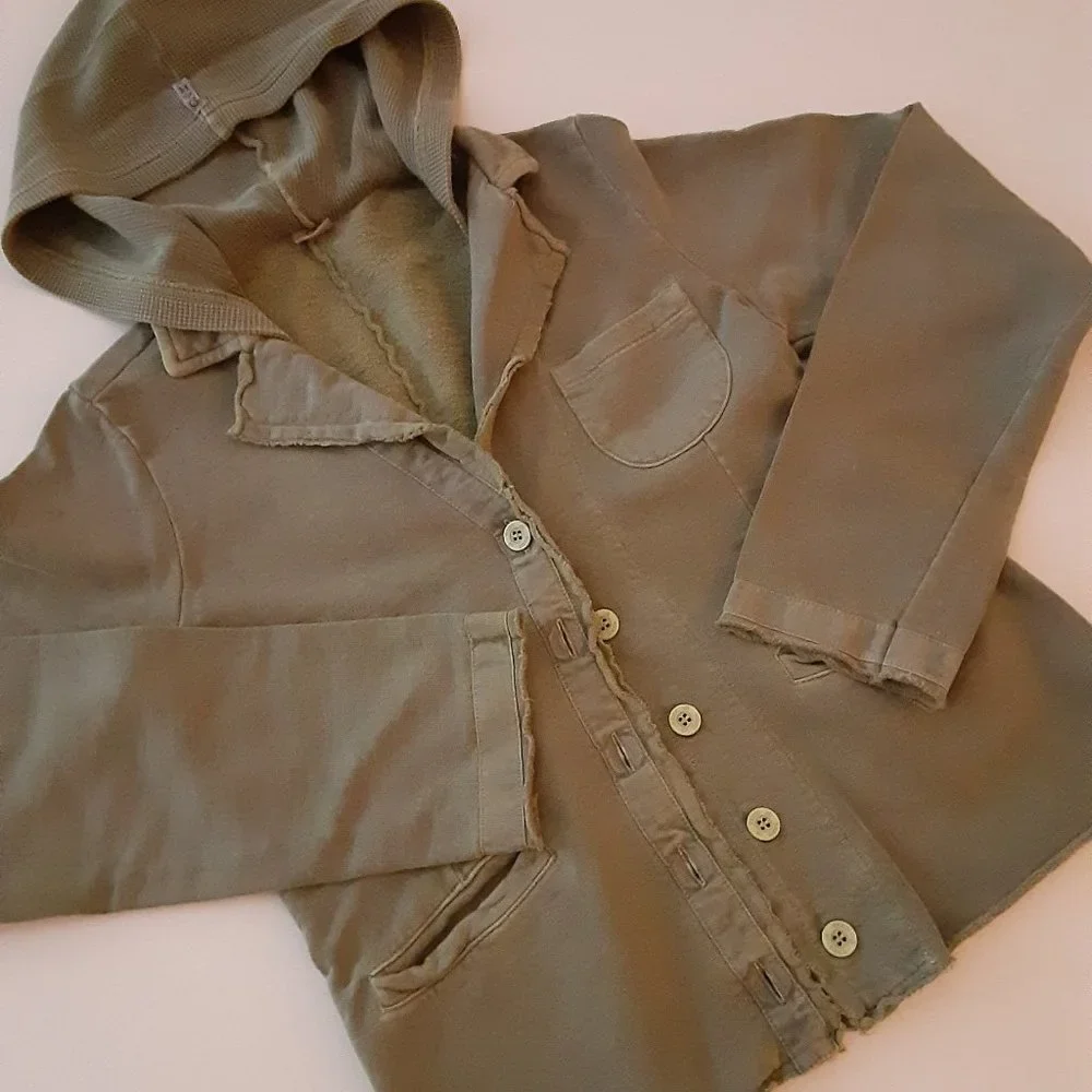 Deha 100% cotton dance jacket girls size M